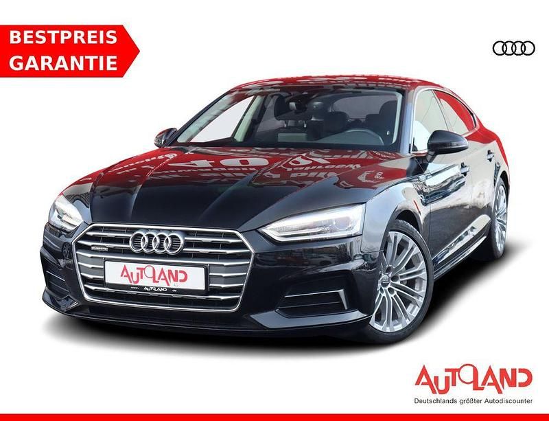 Gebraucht Audi A5 Sportback 190 PS (139 kW) 2018 Schwarz Kleinwagen