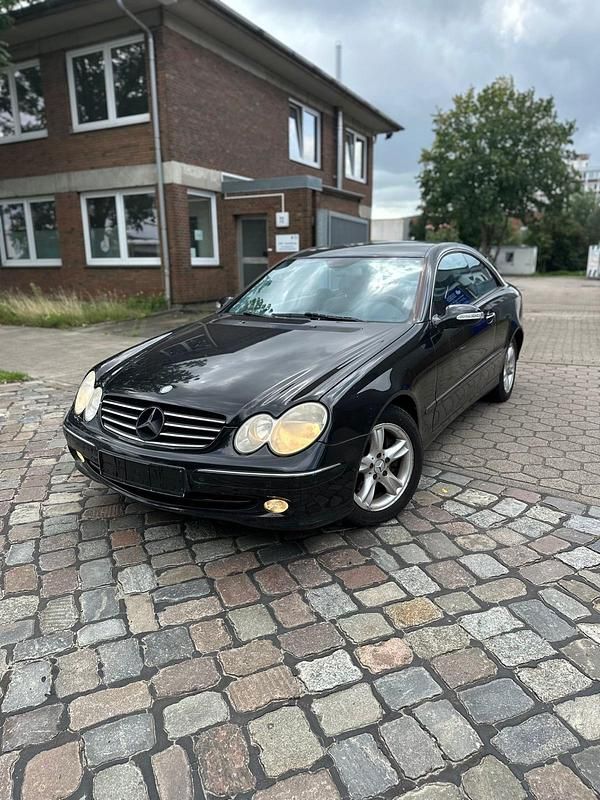 Schwarz Gebraucht 2003 Mercedes CLK270 Coupé | 1.995 € (Guter Preis) - Bild 1/4