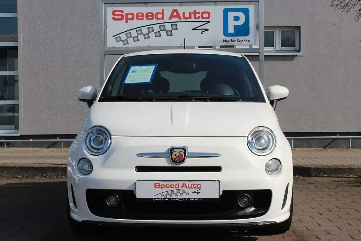 Gebraucht Abarth 595 Custom 140 PS (102 kW) 2016 Weiß Coupé