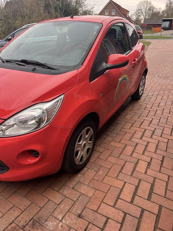Gebraucht Ford Ka Trend 69 PS (50 kW) 2008 Rot Kleinwagen