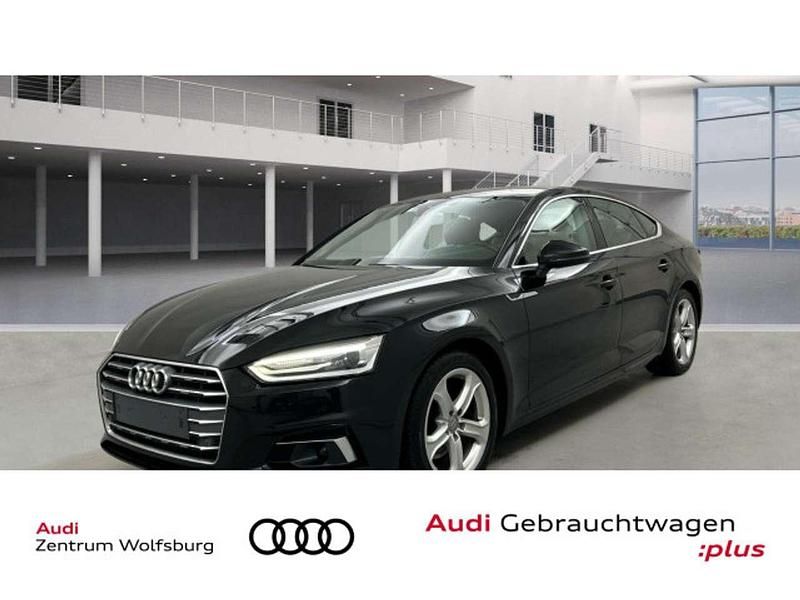 Mythosschwarz metallic Gebraucht 2019 Audi A5 Sport Limousine | 22.990 € (Superpreis) - Bild 1/4