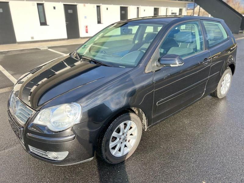 Gebraucht VW Polo Trendline 60 PS (44 kW) 2009 Schwarz Kleinwagen