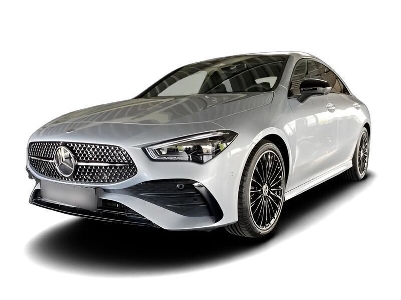 Silber Gebraucht 2024 Mercedes CLA200 AMG Coupé | 45.649 € - Bild 1/4