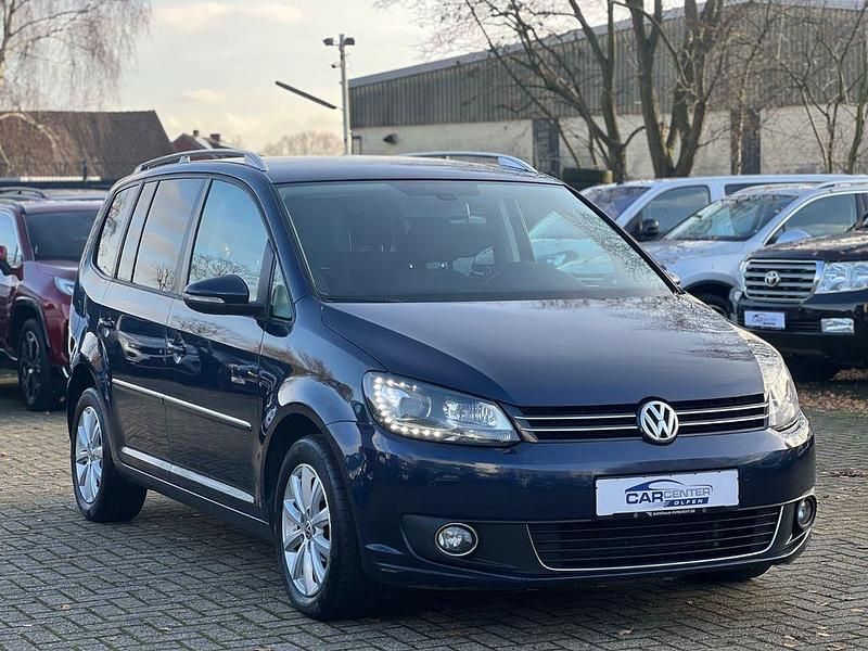 Gebraucht VW Touran Highline 140 PS (102 kW) 2011 Blau Van / Kleinbus