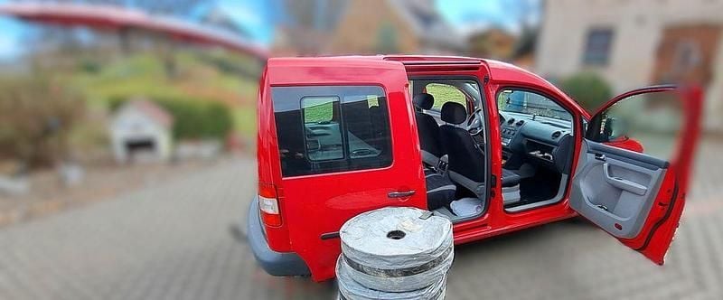 Gebraucht VW Caddy Life 80 PS (58 kW) 2008 Rot Van / Kleinbus