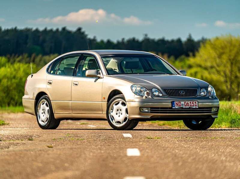 Champagner metallic Gebraucht 2002 Lexus GS430 Limousine | 13.950 € - Bild 1/4