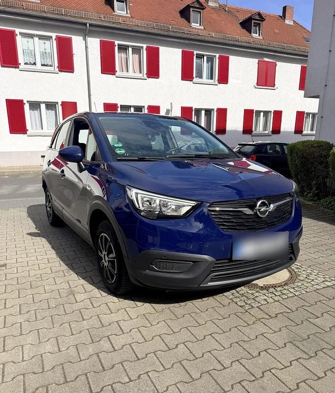 Gebraucht Opel Crossland X 110 PS (80 kW) 2017 Blau SUV