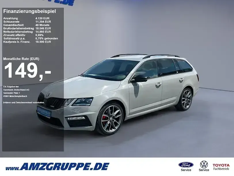 Gebraucht Skoda Octavia RS 184 PS (135 kW) 2019 Kombi