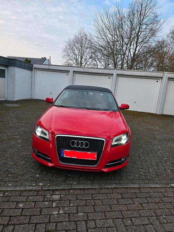Rot Gebraucht 2010 Audi A3 Cabriolet Cabrio | 8.700 € (Guter Preis) - Bild 1/4