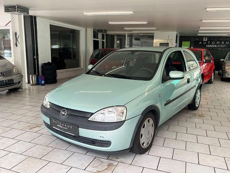 Gebraucht Opel Corsa Comfort 75 PS (55 kW) 2001 Grün Kleinwagen