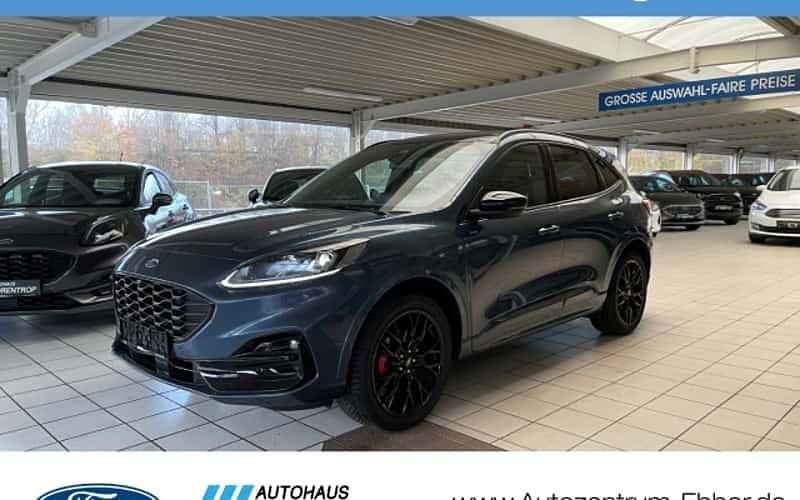Blau Gebraucht 2023 Ford Kuga ST-Line X SUV | 27.781 € (Teuer) - Bild 1/4