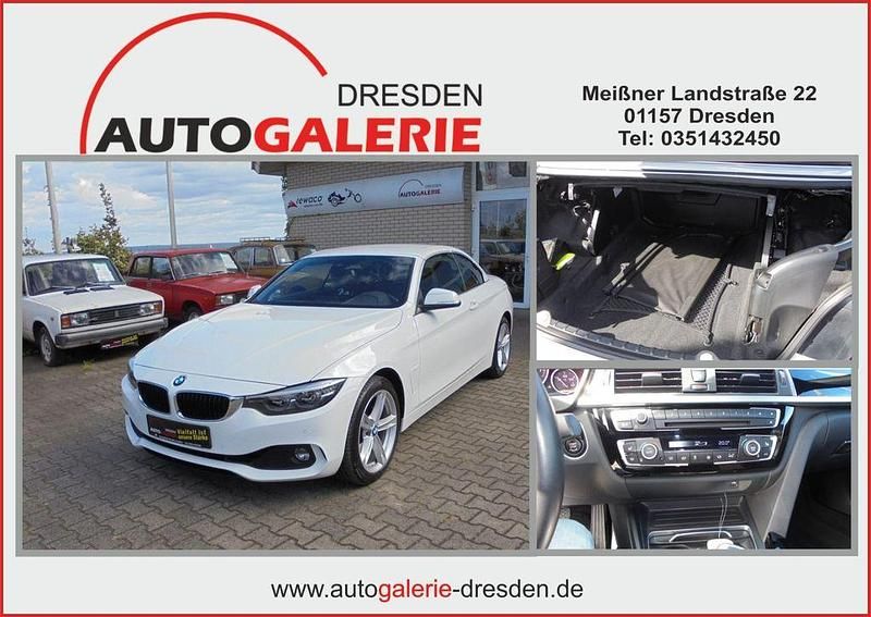 Alpinweiss iii Gebraucht 2019 BMW 430 Cabriolet Advantage Cabrio | 28.050 € (Guter Preis) - Bild 1/4