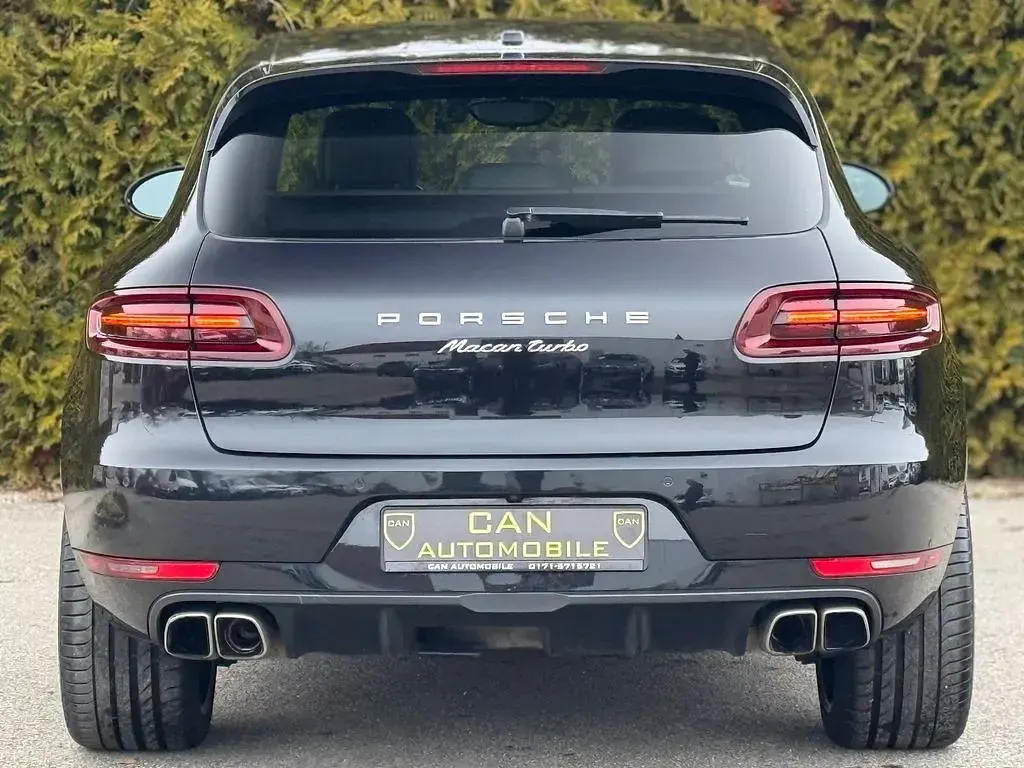 Gebraucht Porsche Macan Turbo Chrono 400 PS (294 kW) 2015 Schwarz SUV
