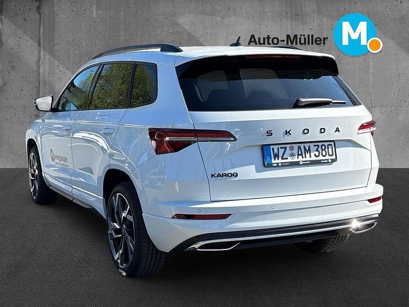 Gebraucht Skoda Karoq SportLine 150 PS (110 kW) 2026 Weiß SUV