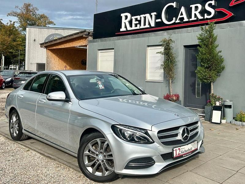Silber Gebraucht 2015 Mercedes C200 Limousine | 17.990 € (Guter Preis) - Bild 1/4