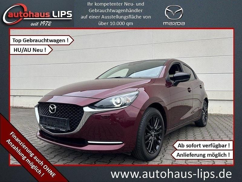 Deep crimson mc Gebraucht 2022 Mazda 2 Homura-Line Kleinwagen | 15.690 € (Fairer Preis) - Bild 1/4