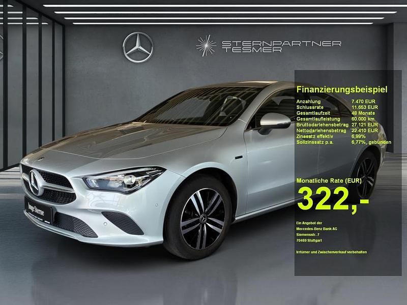 Silber Gebraucht 2021 Mercedes CLA250e Progressive Limousine | 29.880 € (Fairer Preis) - Bild 1/3