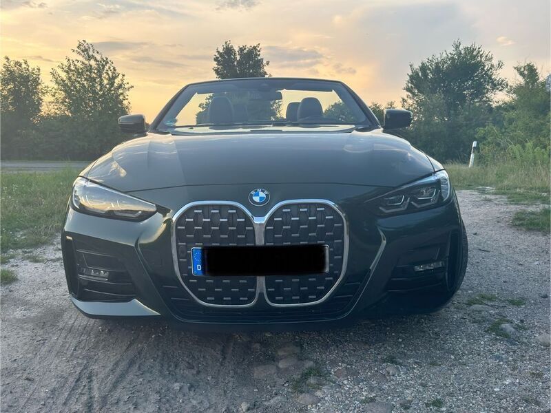 Grün Gebraucht 2021 BMW 420 M Sport Cabrio | 37.500 € (Fairer Preis) - Bild 1/4