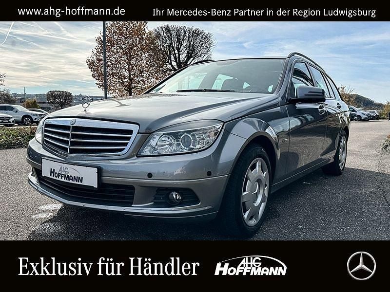 Silber Gebraucht 2009 Mercedes C180 Limousine | 5.550 € (Superpreis) - Bild 1/4
