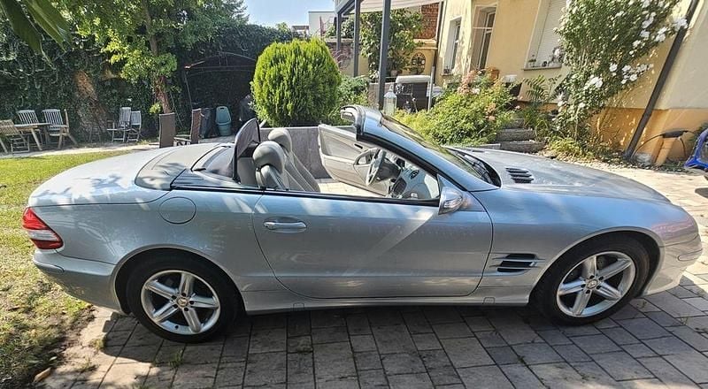 Silber Gebraucht 2007 Mercedes SL350 Cabrio | 21.300 € (Guter Preis) - Bild 1/4