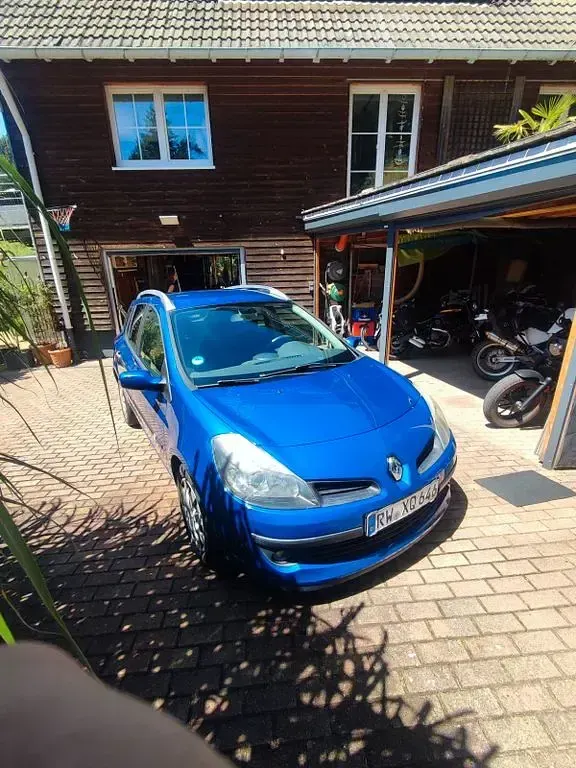Gebraucht Renault Clio III 101 PS (74 kW) 2008 Blau Limousine
