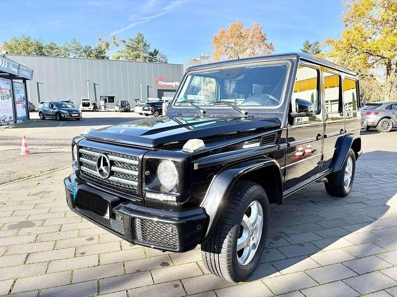 Obsidianschwarz metallic Gebraucht 2017 Mercedes G350 SUV | 66.799 € (Superpreis) - Bild 1/4