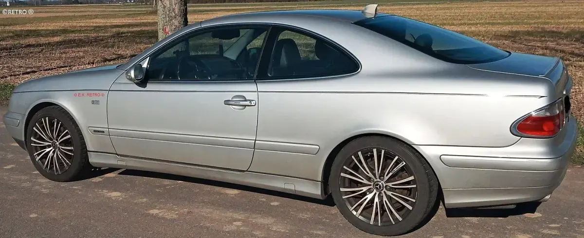 Gebraucht Mercedes CLK230 Elegance 2001 Silber Coupé