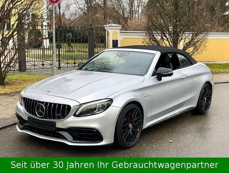 Silber Gebraucht 2021 Mercedes C63S AMG AMG Cabrio | 68.900 € (Superpreis) - Bild 1/4