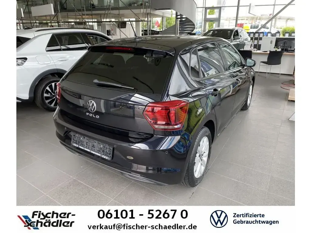 Gebraucht VW Polo Highline 110 PS (80 kW) 2021 Deep black (metallic) Kleinwagen