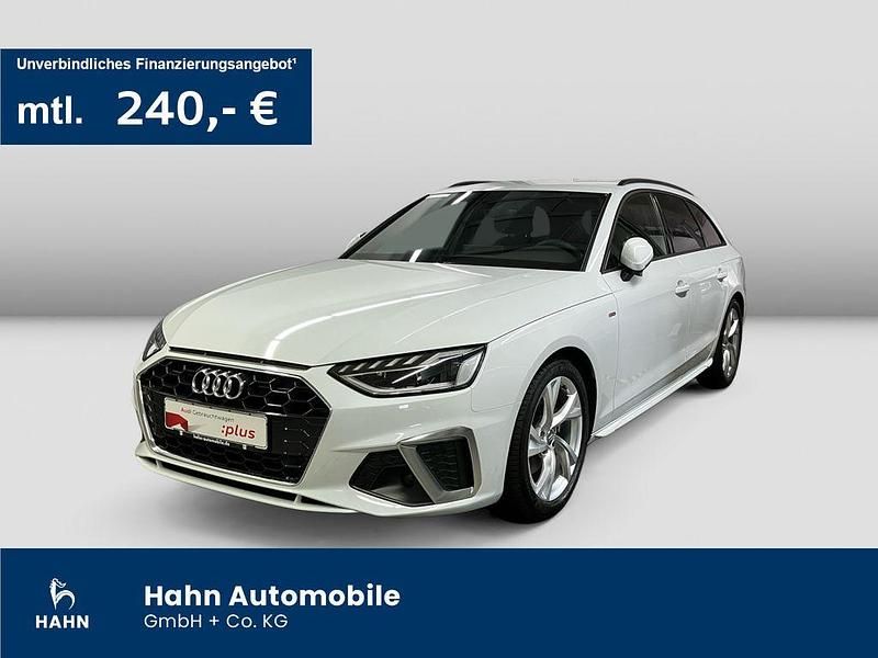 Gletscherweiß metallic Gebraucht 2024 Audi A4 S-Line Kombi | 34.490 € (Guter Preis) - Bild 1/3