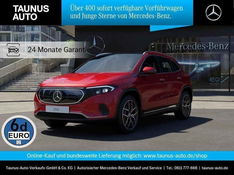 Patagonienrot bright Gebraucht 2022 Mercedes EQA350 Progressive SUV | 35.890 € (Superpreis) - Bild 1/4
