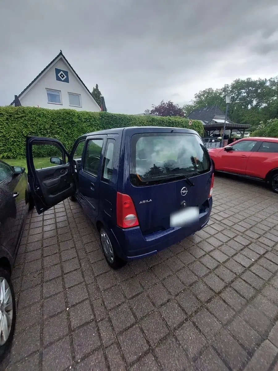 Gebraucht Opel Agila 2003 Blau Van / Kleinbus