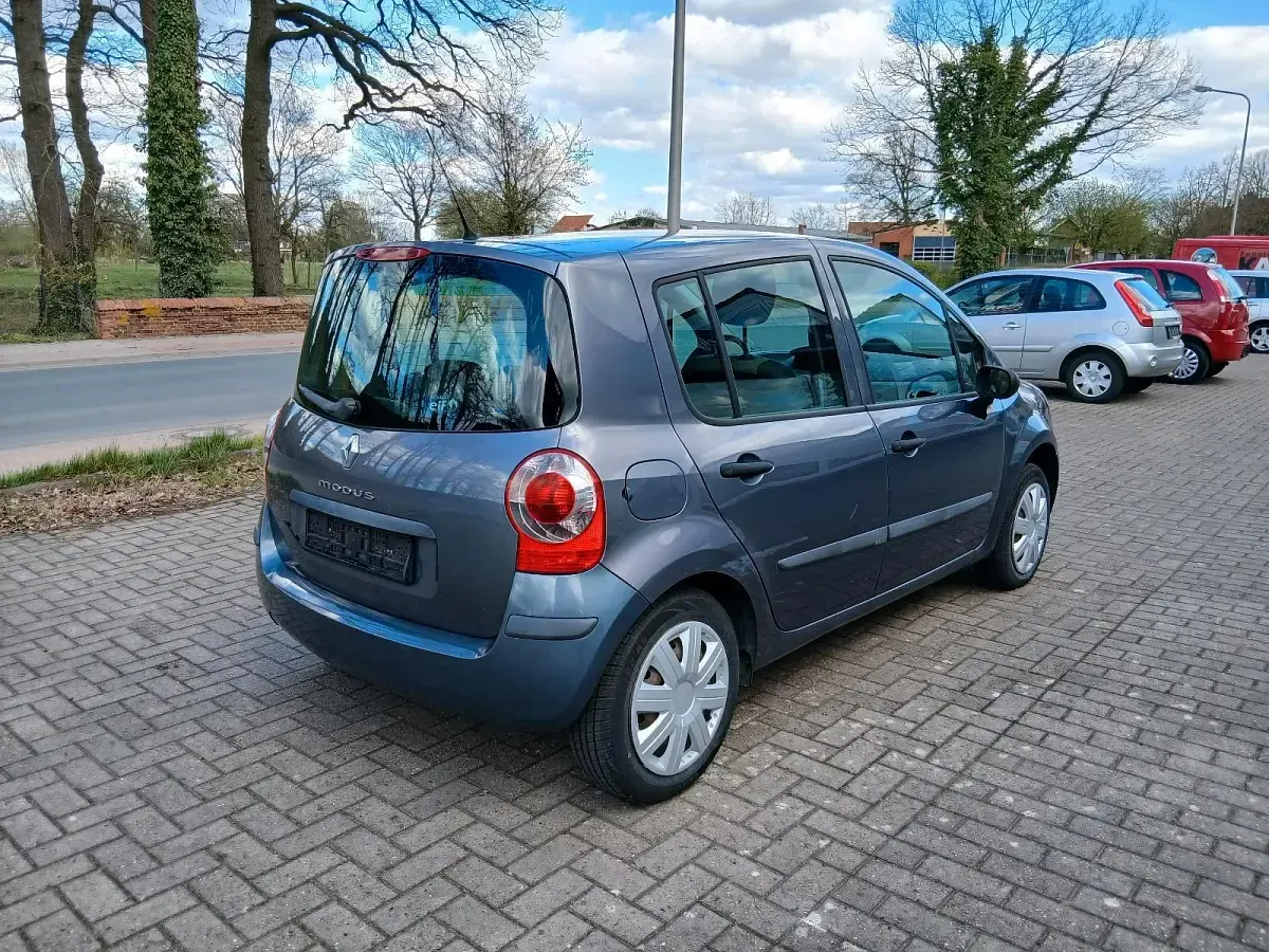 Gebraucht Renault Modus 75 PS (55 kW) 2007 Blau Van / Kleinbus
