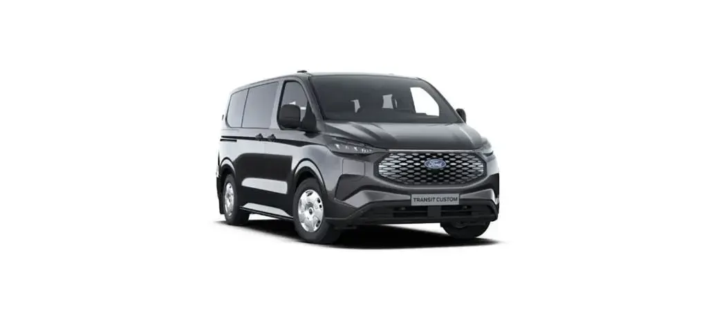 Nowe Ford E-Transit Trend 160 kW (218 KM) 2026 Czarny Van