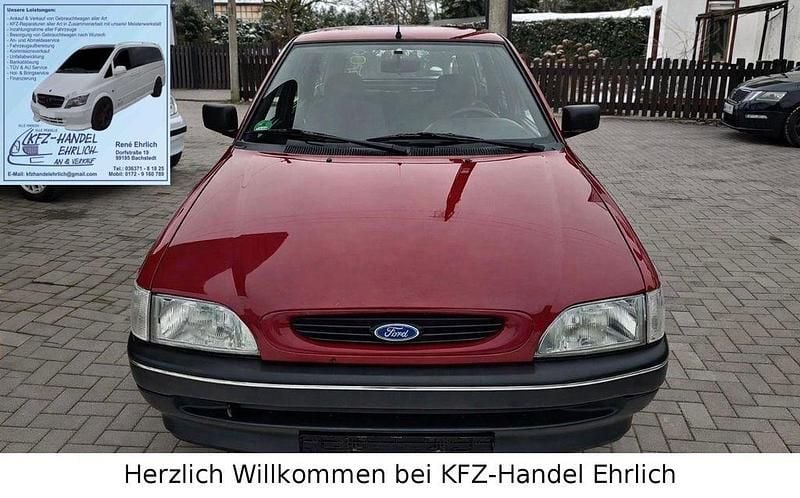 Gebraucht Ford Escort 90 PS (66 kW) 1993 Rot Kombi