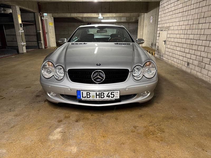 Gebraucht Mercedes SL500 306 PS (225 kW) 2002 Silber Cabrio