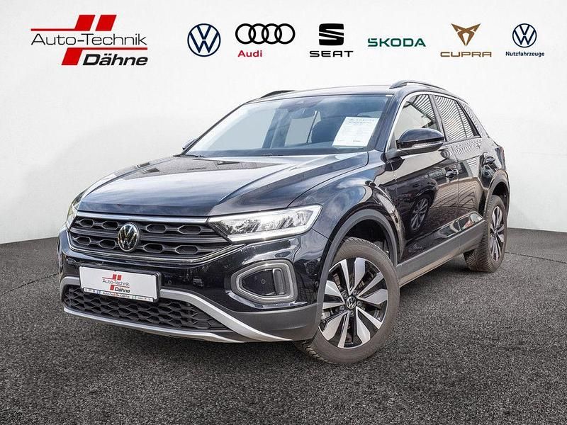 Schwarz / deep black (metallic) Gebraucht 2023 VW T-Roc Move SUV | 29.880 € (Fairer Preis) - Bild 1/4
