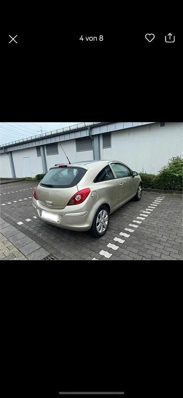 Gold Gebraucht 2008 Opel Corsa Kleinwagen | 1.700 € - Bild 1/4