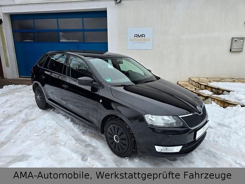 Schwarz Gebraucht 2013 Skoda Rapid Ambition Kombi | 5.999 € (Fairer Preis) - Bild 1/4