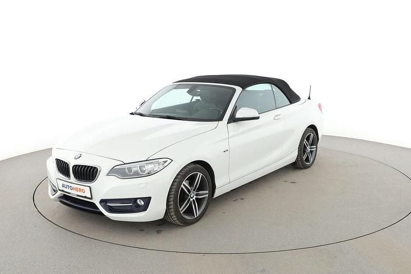 Gebraucht BMW 218 Sport Line 136 PS (100 kW) 2015 Cabrio