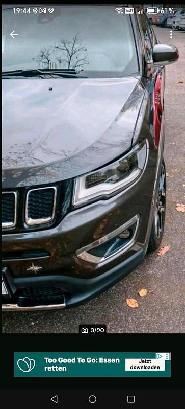 Gebraucht Jeep Compass 170 PS (125 kW) 2019 Grau SUV