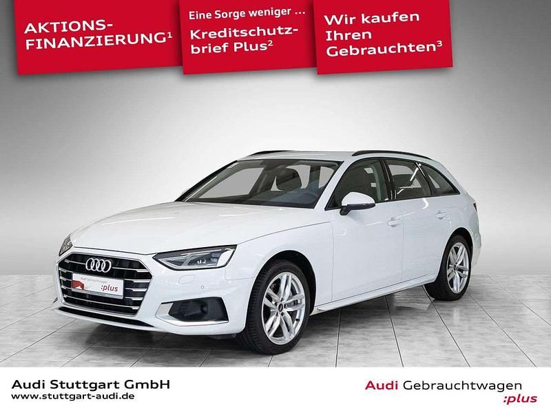 Gebraucht Audi A4 Advanced Plus 204 PS (150 kW) 2022 Gletscherweiß metallic Kombi