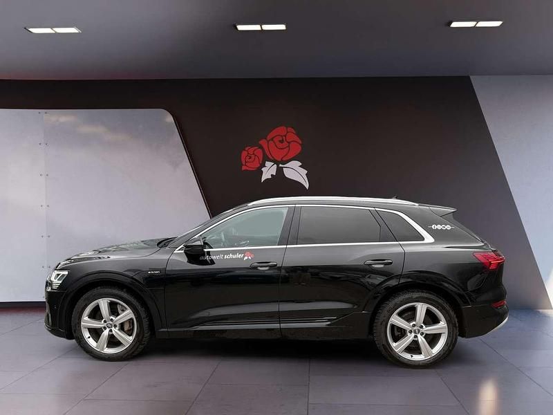 Second-hand Audi e-tron Advanced Plus 300 kW (408 CP) 2019 Negru SUV