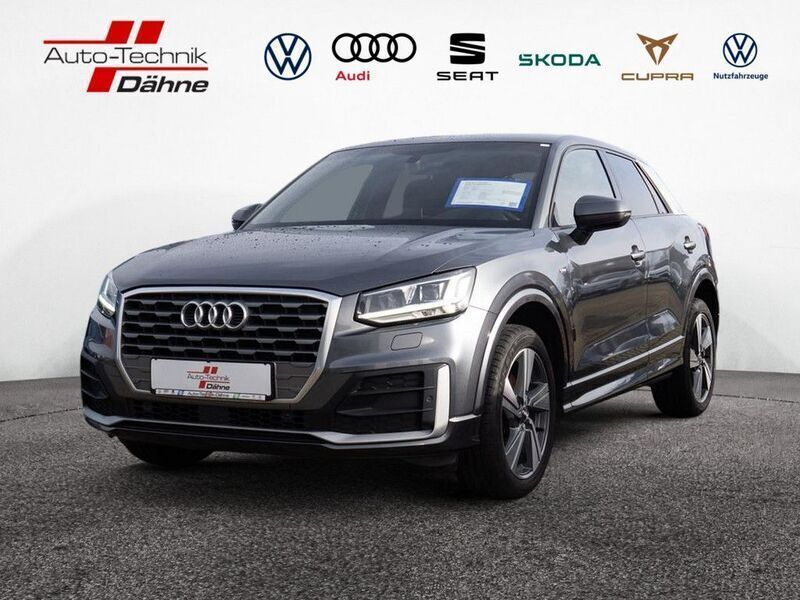 Grau Gebraucht 2017 Audi Q2 Sport SUV | 17.480 € (Teuer) - Bild 1/4