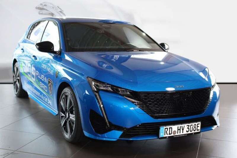 Vertigo blau Gebraucht 2022 Peugeot 308 GT Limousine | 29.690 € (Etwas zu teuer) - Bild 1/4