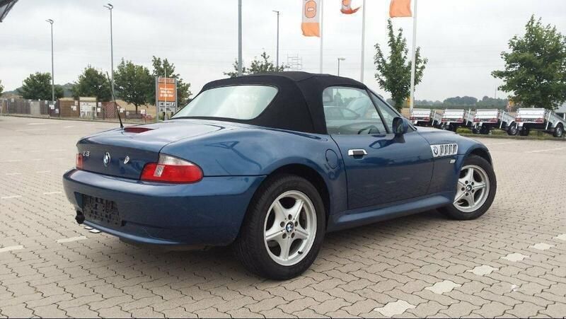 Blau Gebraucht 2000 BMW Z3 Cabrio | 6.800 € (Superpreis) - Bild 1/4