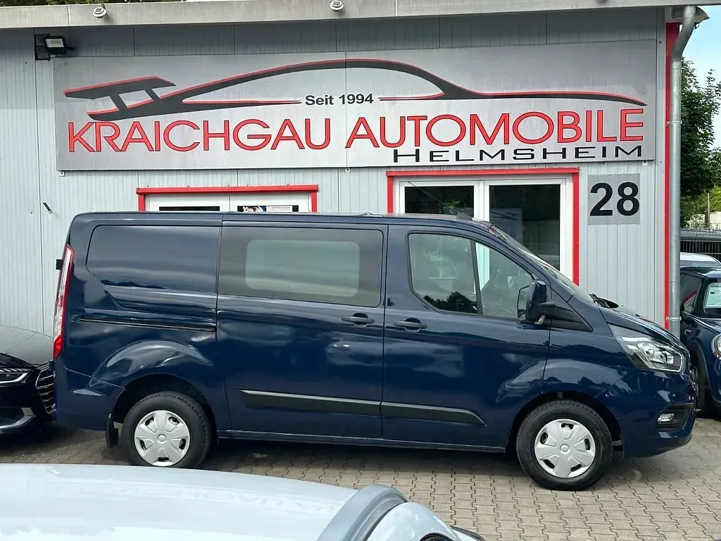 Gebraucht Ford Transit Custom 105 PS (77 kW) 2022 Blau Van / Kleinbus