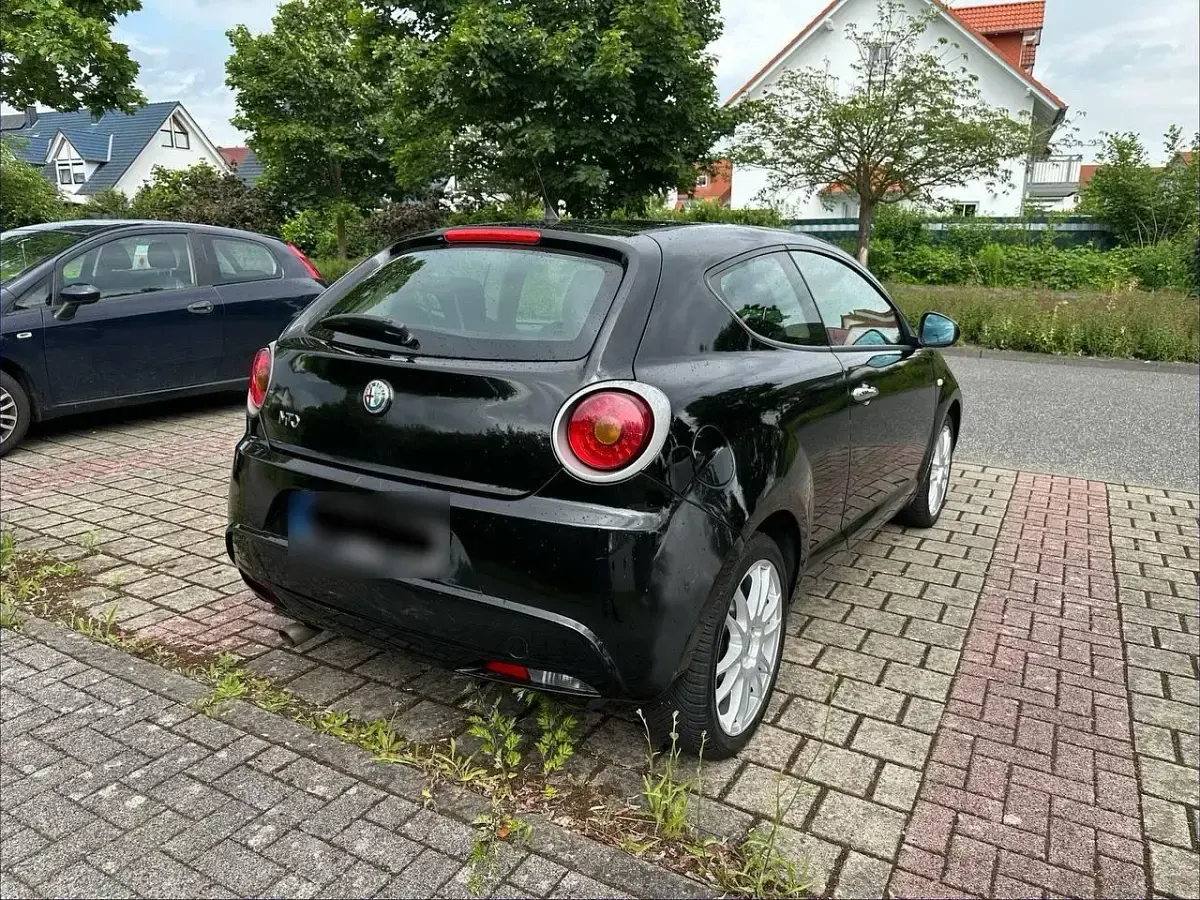 Gebraucht Alfa Romeo MiTo 78 PS (57 kW) 2009 Schwarz Kleinwagen
