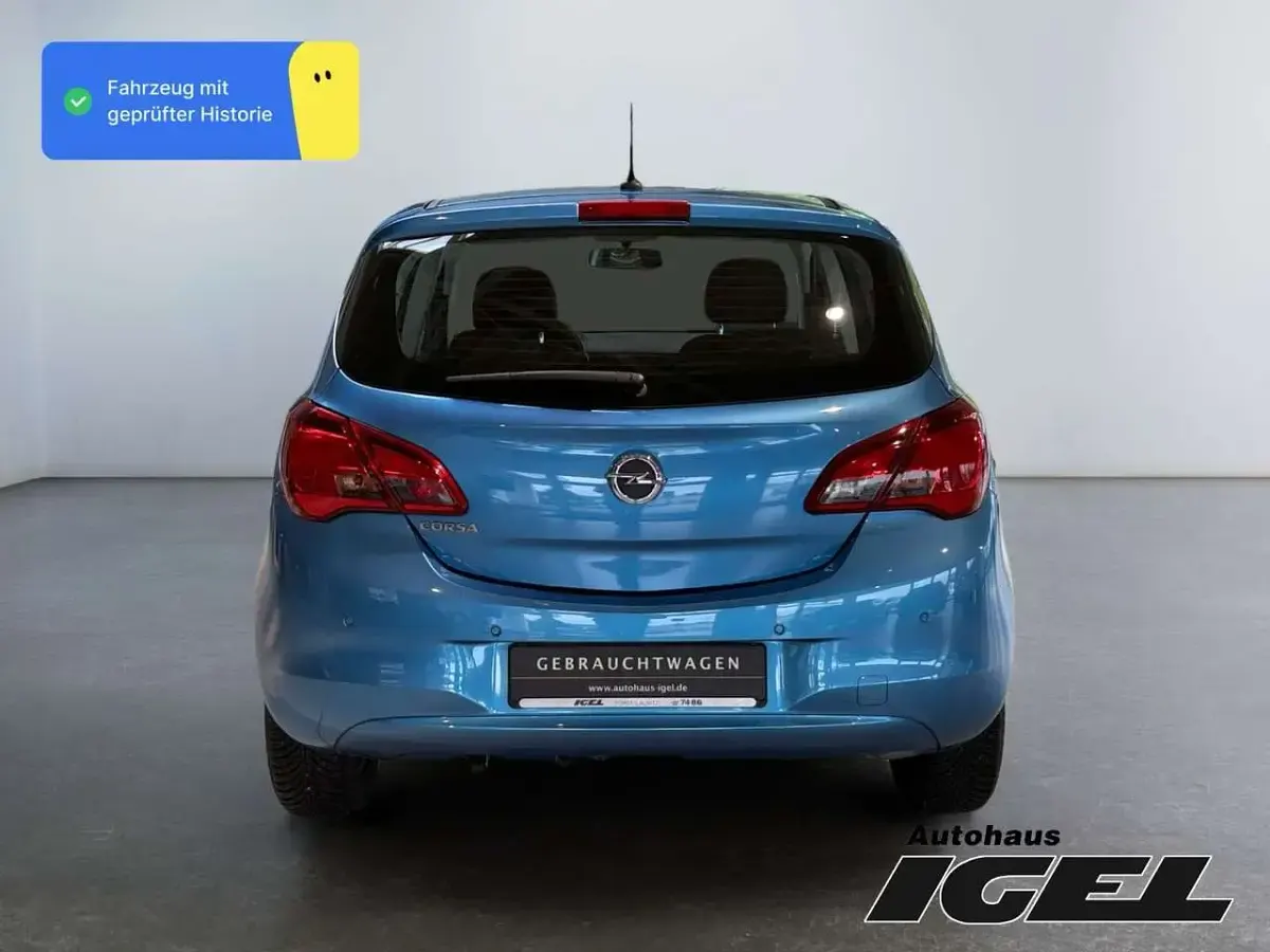Gebraucht Opel Corsa 90 PS (66 kW) 2019 Arktis blau (m2) Kleinwagen