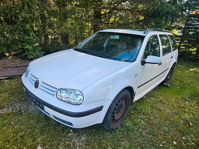 Weiß Gebraucht 2000 VW Golf IV Kombi | 400 € (Superpreis) - Bild 1/4